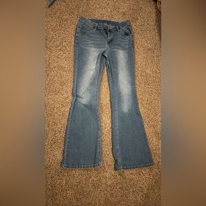 Women’s Large Low Rise Flare Jean